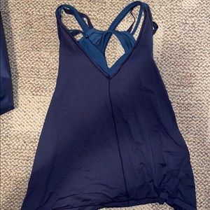 Lululemon workout tank with built in bra